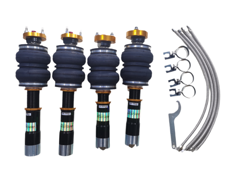 Silver Mine Motors AIR BAG SUSPENSION KIT FOR DATSUN 240Z 260Z 280Z 32 STEP DAMPER  COILOVERS NISSAN 70-78